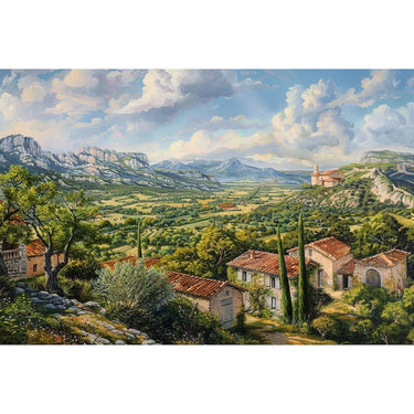 Picturesque Landscape Canvas